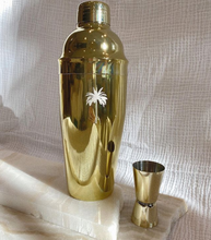 Load image into Gallery viewer, Gold Palm Cocktail Shaker
