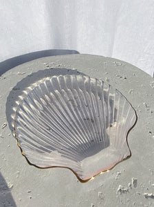 Glass Shell Dish