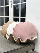 Load image into Gallery viewer, Velvet Scallop Shell Cushion
